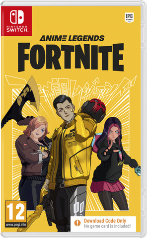 משחק לנינטנדו סוויץ' - Nintendo Switch - Fortnite: Anime Legends (מגיע כקוד הורדה דיגיטלי)