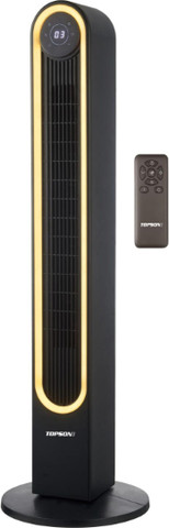 מאוורר מגדל + תאורה + שלט TP-9081 טופסון TOPSON