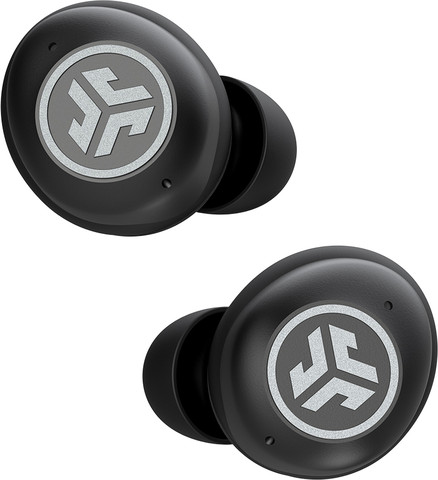 אוזניות אלחוטיות JLab JBuds Air Pro עם Bluetooth Multipoint, סוללה עד 36 שעות, מיקרופון ENC ועמידות IP55 שחור