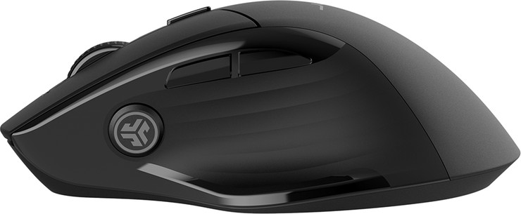 עכבר אלחוטי Jlab JBuds Mouse חיבור באמצעות Bluetooth או מתאם USB אלחוטי שחור