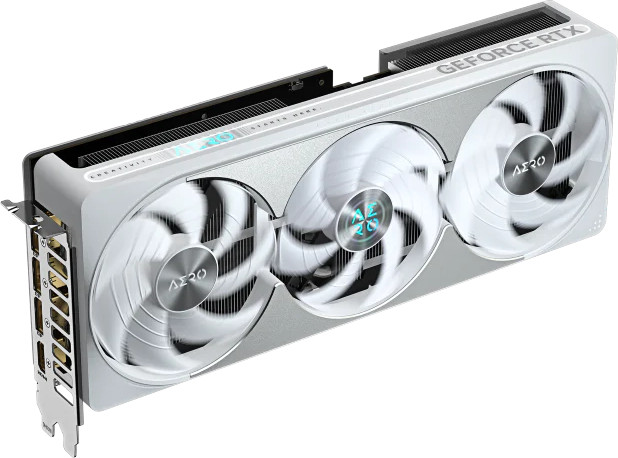כרטיס מסך לבן Gigabyte GeForce RTX 5080 16GB Aero SFF OC