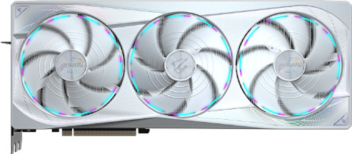 כרטיס מסך לבן Gigabyte GeForce RTX 5080 16GB AORUS Master ICE OC