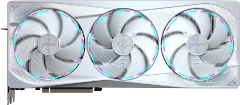 כרטיס מסך לבן Gigabyte GeForce RTX 5080 16GB AORUS Master ICE OC