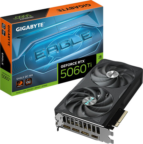 כרטיס מסך Gigabyte GeForce RTX 5060 Ti 16GB Eagle OC