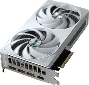 כרטיס מסך לבן Gigabyte GeForce RTX 5060 Ti 16GB Eagle ICE OC