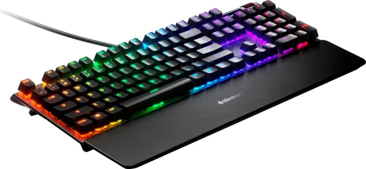 מקלדת גיימינג מכנית SteelSeries Apex 7 TKL Compact Mechanical Gaming KB Red Switch