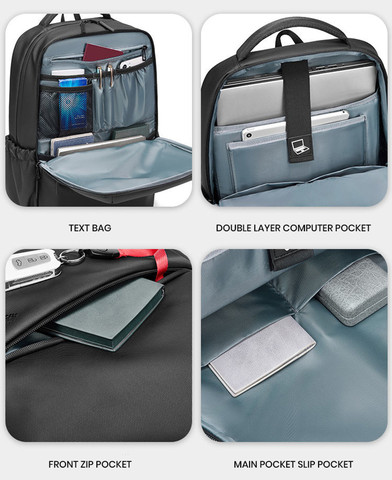 תיק גב CommTech Elite 35L למחשב 16 אינץ' עמיד במים מבית כאמל מאונטין