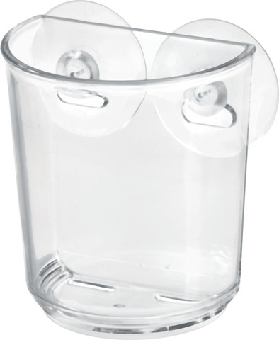 כוס שקופה ואקום suction cup