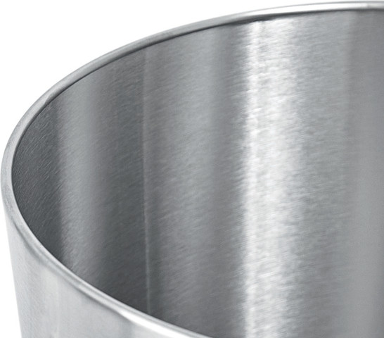 פח עגול כסוף מתכתי PATTON Waste Can