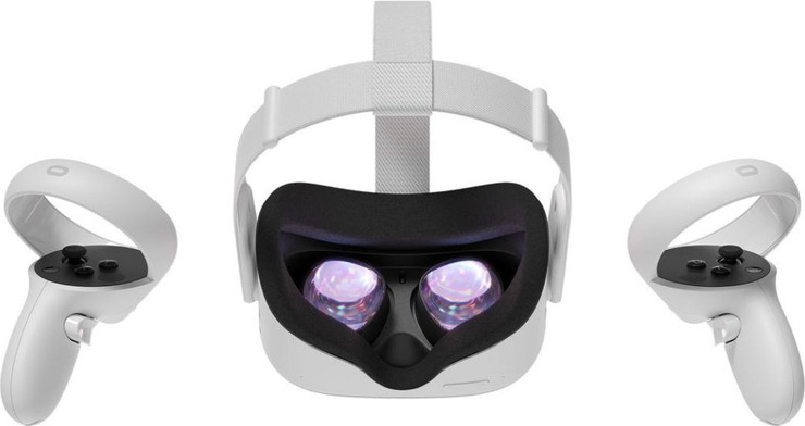 משקפי VR - מציאות מדומה Oculus אוקולוס Quest 2 256GB All-in-one