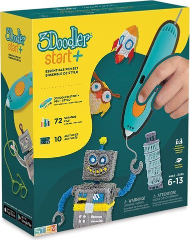 עט תלת מימד לילדים (עט וכבל) - 3Doodler Start Plus