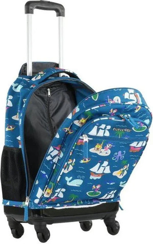 תיק על גלגלים מבית המותג TRAVEL LITE דגם Pirate צבע ורוד