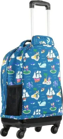 תיק על גלגלים מבית המותג TRAVEL LITE דגם Pirate צבע ורוד