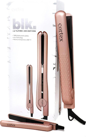 CORTEX DUO hair strightener Rose gold מחליק קורטקס דואו בצבע רוז גולד