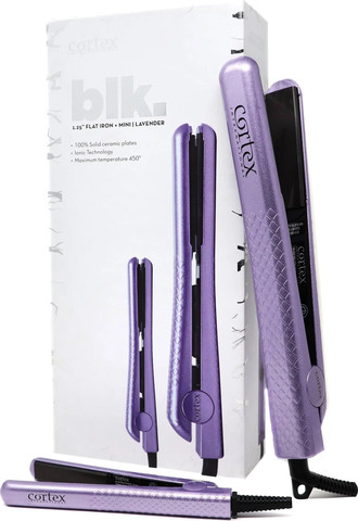 CORTEX DUO hair straightener lavender מחליק קורטקס דואו בצבע סגול