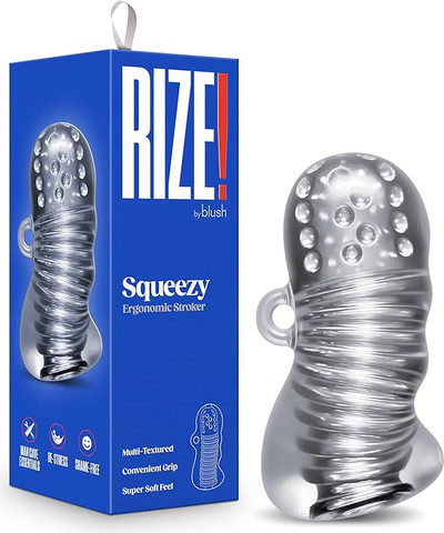 Squeezy מאונן בעל מספר מרקרמים לגירוי מוגבר