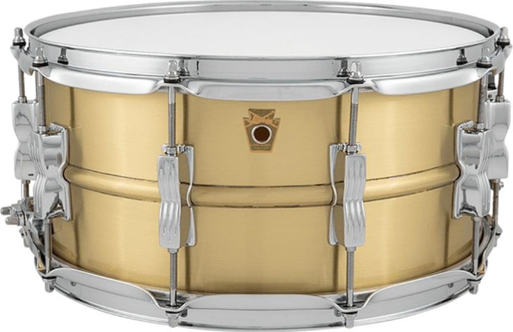 תוף סנר " LB654B ACRO BRASS SNR BRUSHD 6.5" x 14