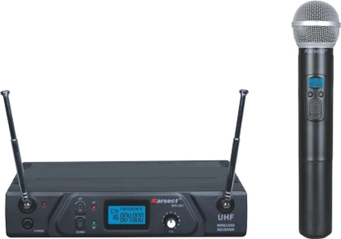 סט אלחוטי ידני תדרים משתנים  WR-361-HT-35A UHF