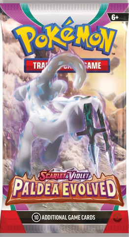 מארז 10 קלפי פוקימון בהפתעה Scarlet & Violet – Paldea Evolved Booster