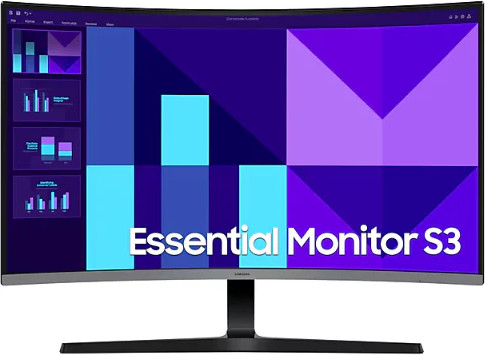 מסך קעור Samsung Essential S3 32'' VA FHD 100Hz