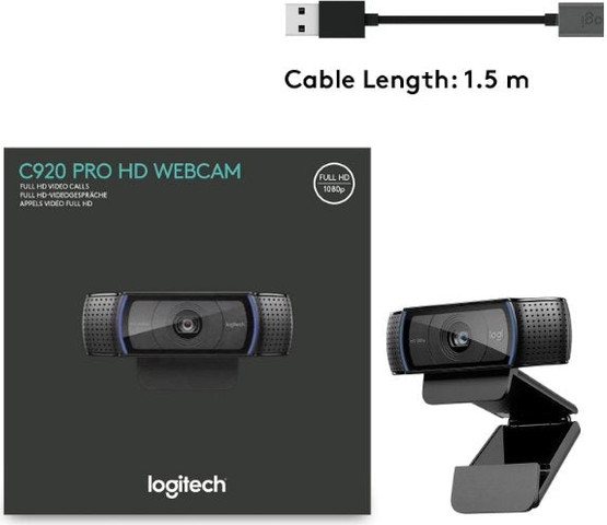 מצלמת אינטרנט Logitech C920 FHD