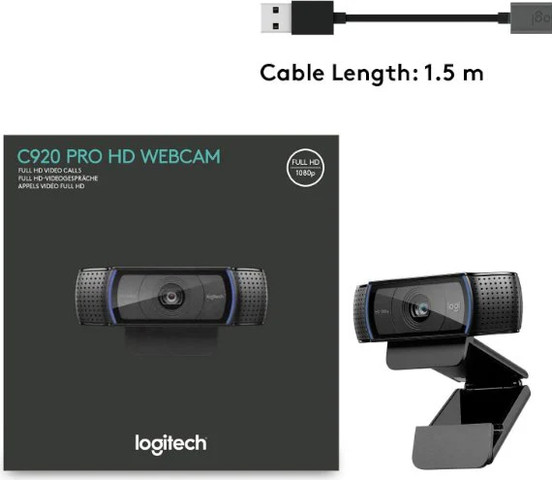 מצלמת אינטרנט Logitech C920 FHD