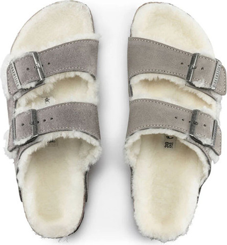 כפכפי Birkenstock לנשים דגם Arizona Fur
