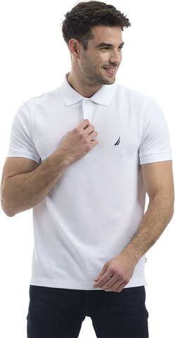 חולצת פולו Nautica לגברים גזרת Slim Fit