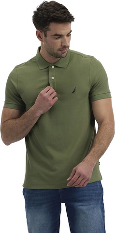 חולצת פולו Nautica לגברים גזרת Slim Fit