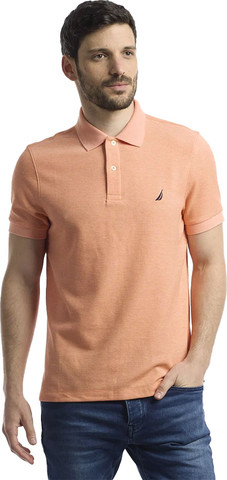 חולצת פולו Nautica לגברים גזרת Slim Fit
