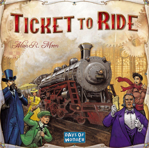 טיקט טו רייד - Ticket to Ride - הקוביה
