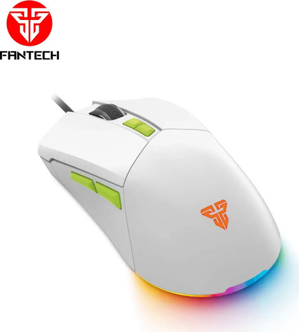 עכבר גיימינג חוטי Fantech VX6 לבן