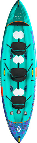 קיאק מתנפח 3 מקומות אקווה טון Aquatone BLAST 13.6