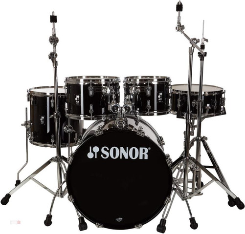 מערכת תופים 5 חלקים (2 אריזות) אביזרים "20 AQ1 Studio Set Piano Black