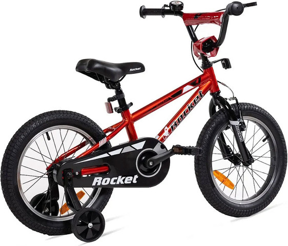 ROCKET BMX 16" - אופני ילדים אלומיניום בצבע אדום