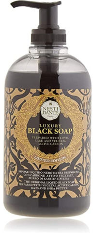 סבון נוזלי פחם פעיל LUXURY Black Soap