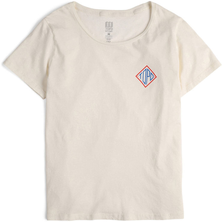 חולצה לנשים Small Diamond Tee W natural