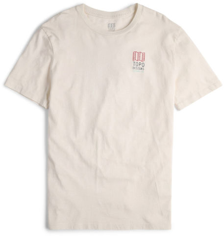 S ORIGINAL LOGO TEE M natural S  חולצה