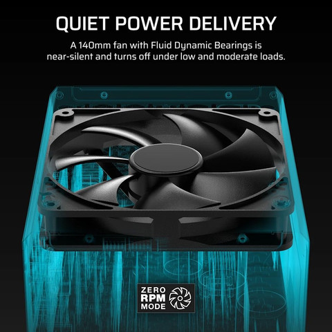 ספק כוח Corsair HX1500i Shift Fully Modular 1500W Cybenetics Platinum