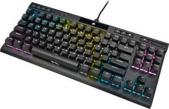 מקלדת גיימינג מכנית CORSAIR K70 RGB TKL CHAMPION — CHERRY MX RED