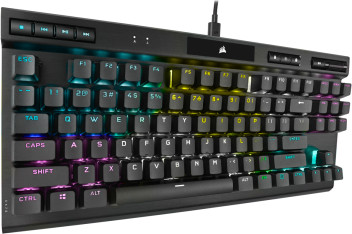 מקלדת גיימינג מכנית CORSAIR K70 RGB TKL CHAMPION — CHERRY MX RED