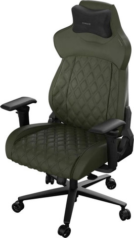 כסא גיימינג Corsair מדגם: TC500 Luxe Sherwood בצבע שחור עם עומס נשיאה של עד 120 ק''ג