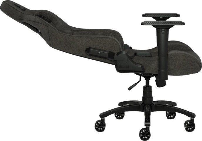 כסא גיימינג בצבע פחם Corsair T3 RUSH Charcoal