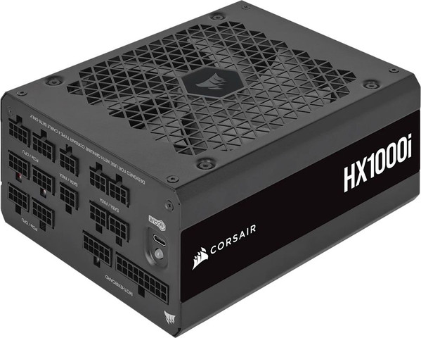 ספק כוח Corsair HX1000i Fully Modular Ultra-Low Noise 1000W 80 Plus Platinum