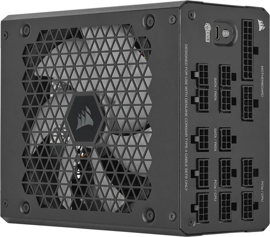 ספק כוח Corsair HX1000i Fully Modular Ultra-Low Noise 1000W 80 Plus Platinum