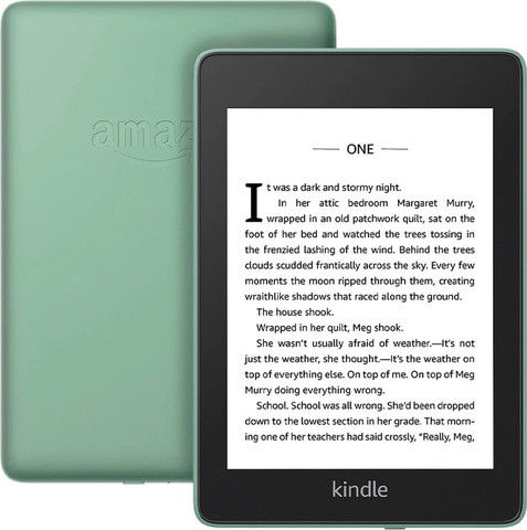קורא ספרים אלקטרוני Amazon Kindle PaperWhite 10th Gen 6" WiFi 8GB בצבע Sage