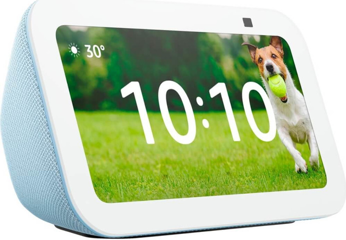 רמקול חכם כולל מסך "5.5 Amazon אמזון Echo Show 5 3rd Gen תכלת