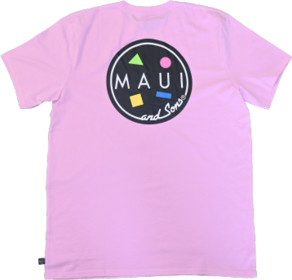 טי שירט מאווי - "COOKIE LOGO"- ורוד