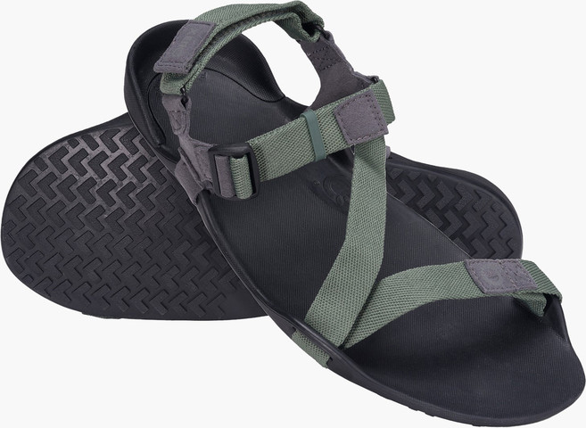 Xero Z-Trek Men - סנדלי טיולים לגברים זי-טרק זרו בצבע ירוק פורסט