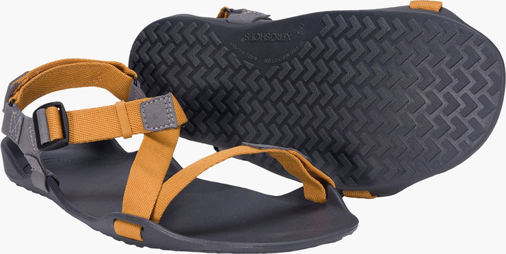 Xero Z-Trek Men - סנדלי טיולים לגברים זי-טרק זרו בצבע צהוב